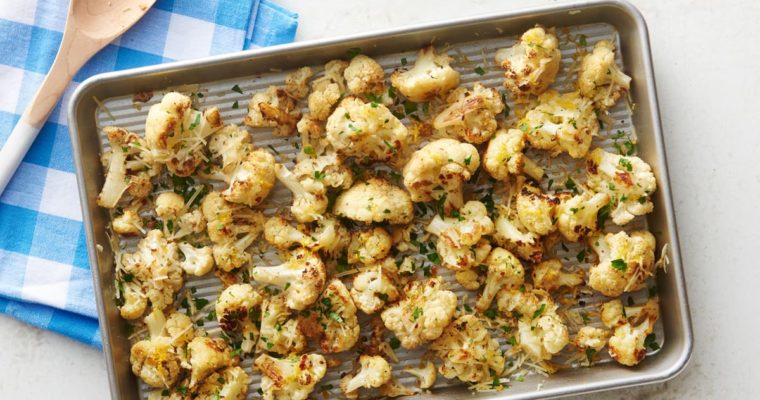 Chou-fleur rôti au parmesan