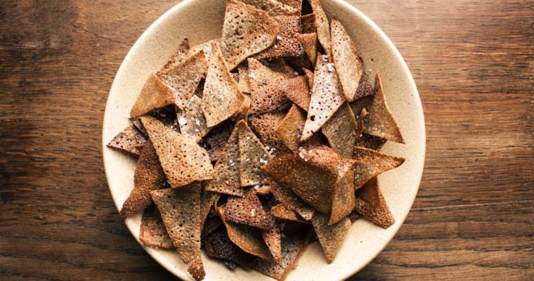 Chips de galettes de sarrasin