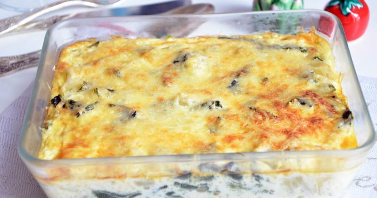 Gratin de blettes figues chèvre & bresaola