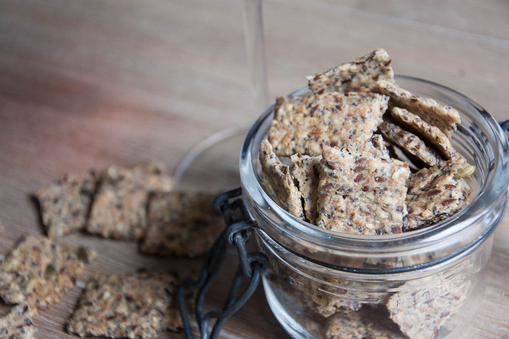 Crackers aux graines