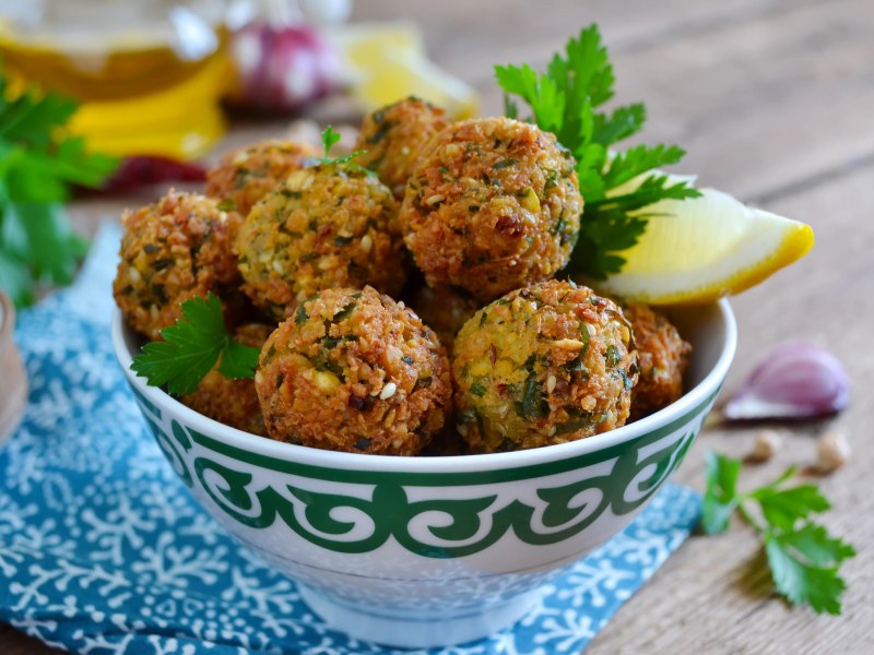 Croquettes de pois chiche